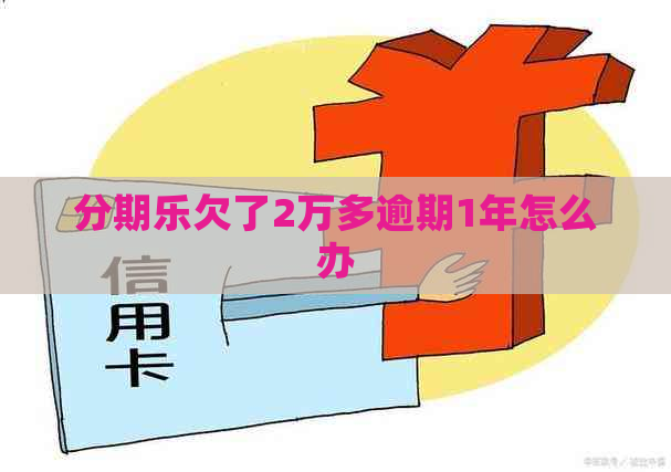 欠了2万多逾期1年怎么办