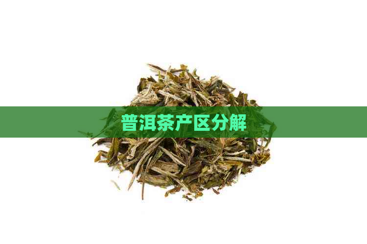 普洱茶产区分解