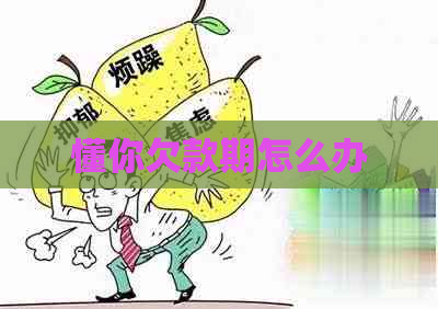 懂你欠款期怎么办