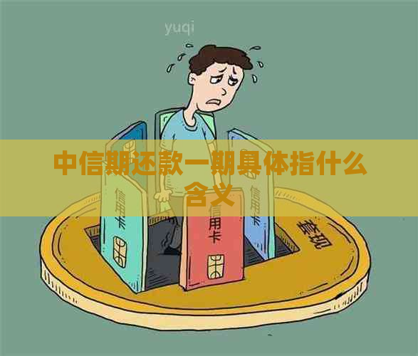 中信期还款一期具体指什么含义