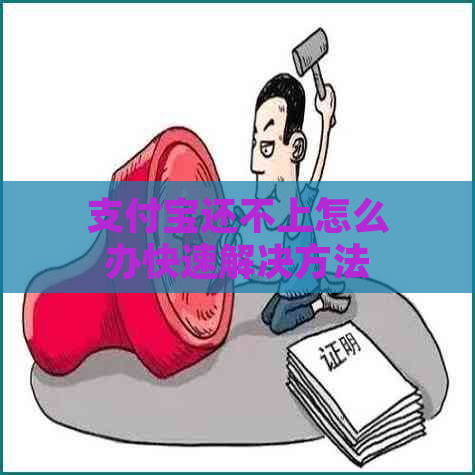 支付宝还不上怎么办快速解决方法