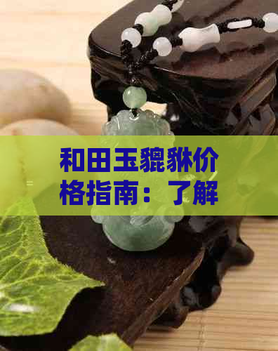 和田玉貔貅价格指南：了解各种款式和品质的貔貅价格，以及如何购买和保养