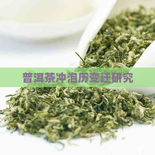 普洱茶冲泡历变迁研究