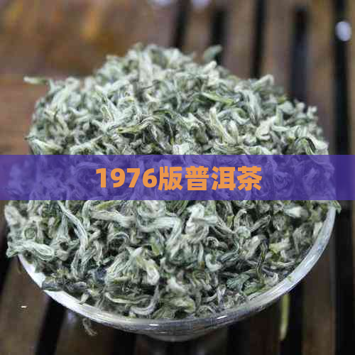 1976版普洱茶