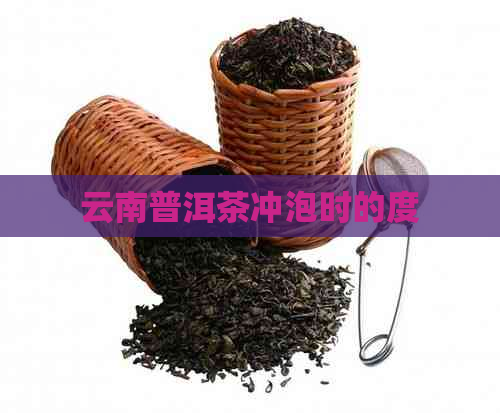 云南普洱茶冲泡时的度