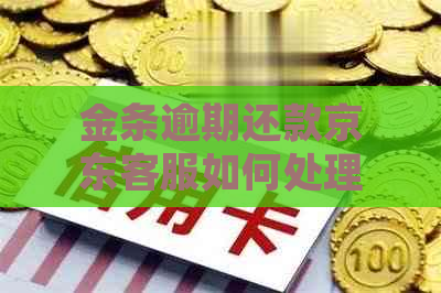 金条逾期还款京东客服如何处理