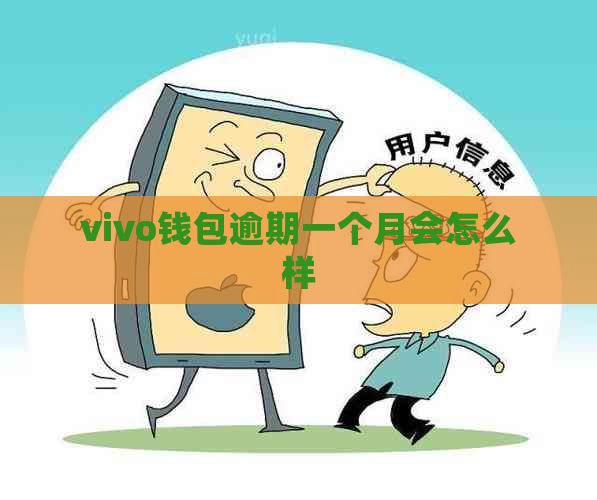 vivo钱包逾期一个月会怎么样