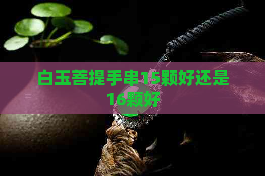 白玉菩提手串15颗好还是16颗好