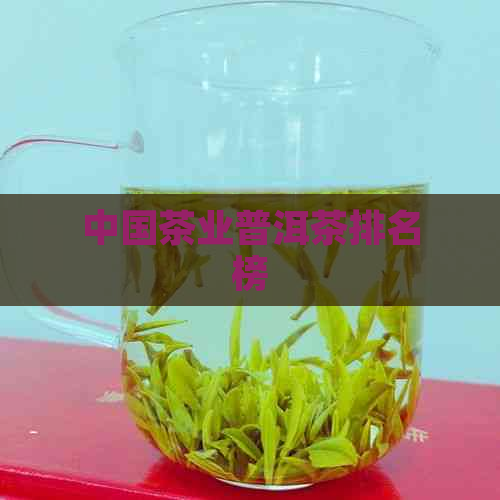 中国茶业普洱茶排名榜