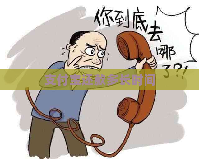 支付宝还款多长时间