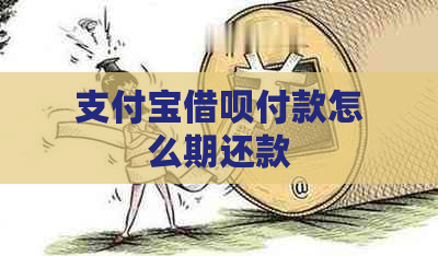 支付宝借呗付款怎么期还款