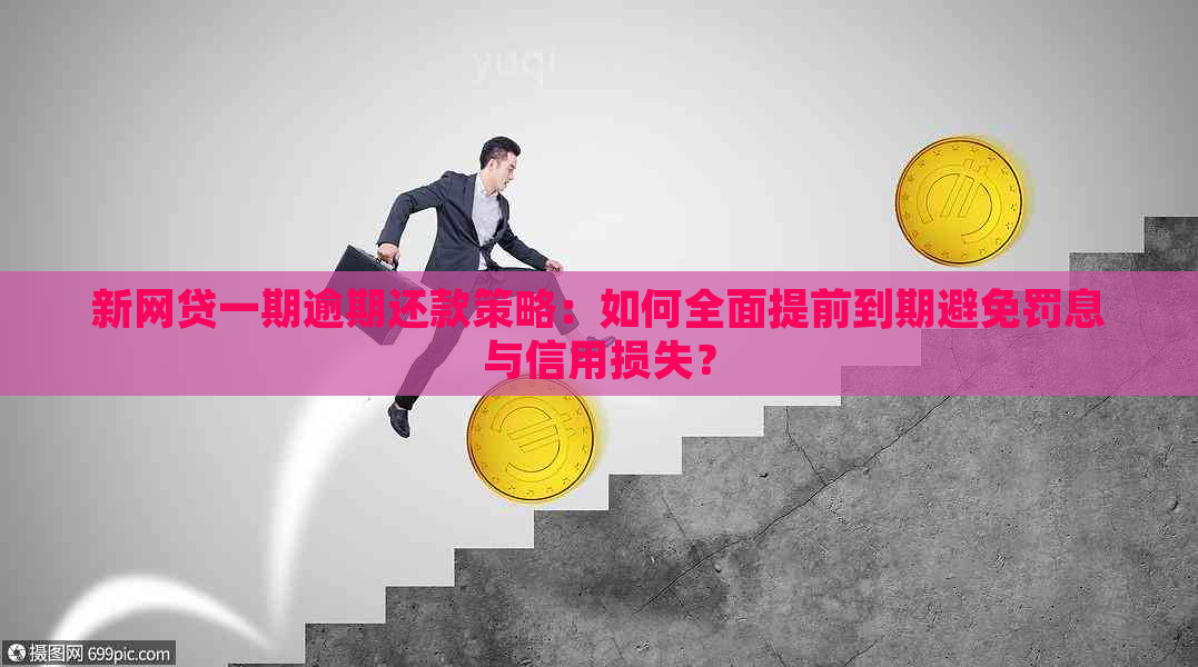 新网贷一期逾期还款策略：如何全面提前到期避免罚息与信用损失？