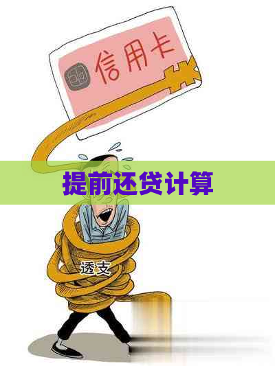 提前还贷计算