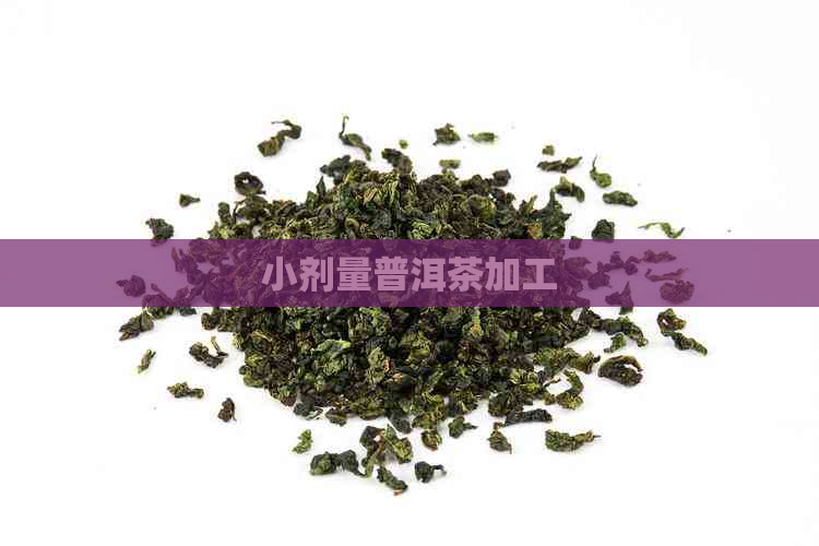 小剂量普洱茶加工