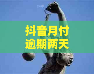 抖音月付逾期两天还会怎样逾期费用怎么计算