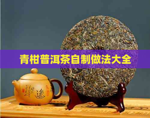 青柑普洱茶自制做法大全