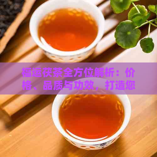 福运茯茶全方位解析：价格、品质与功效，打造您的健生活