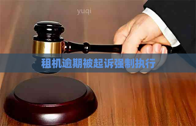 租机逾期被起诉强制执行