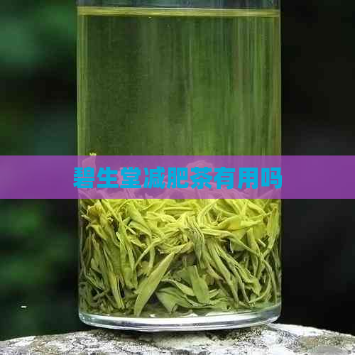 碧生堂减肥茶有用吗