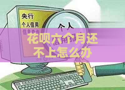 花呗六个月还不上怎么办