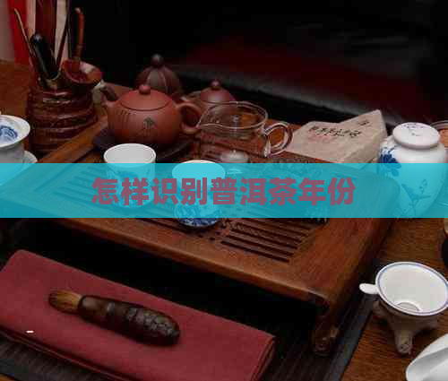 怎样识别普洱茶年份