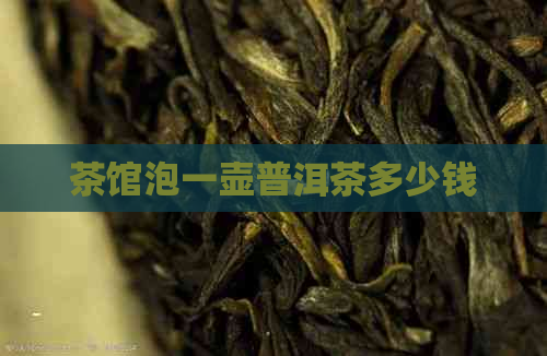 茶馆泡一壶普洱茶多少钱