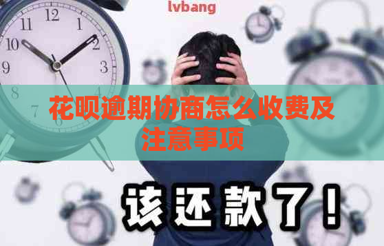 花呗逾期协商怎么收费及注意事项