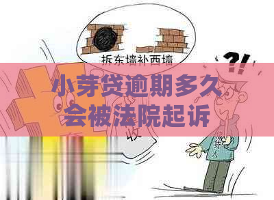 小芽贷逾期多久会被法院起诉