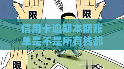 信用卡逾期本期账单是不是所有钱都扣了：关于利息扣除的解答