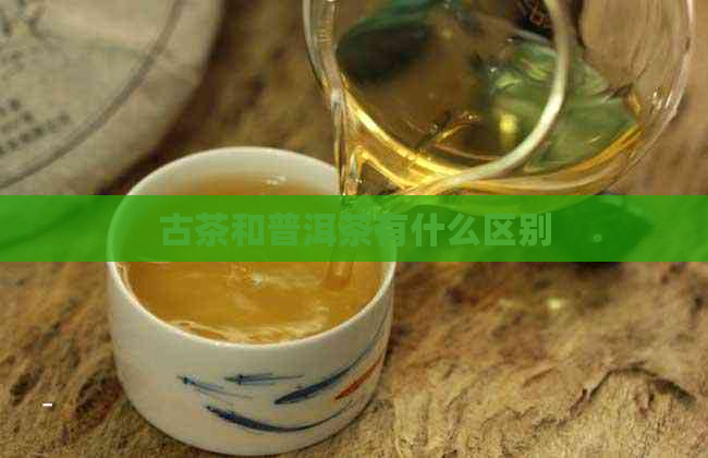 古茶和普洱茶有什么区别