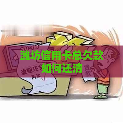 潍坊信用卡总欠款如何还清