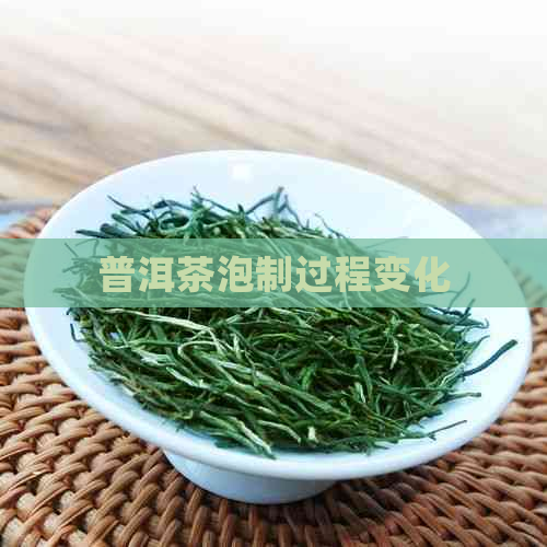 普洱茶泡制过程变化