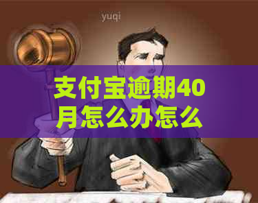 支付宝逾期40月怎么办怎么办