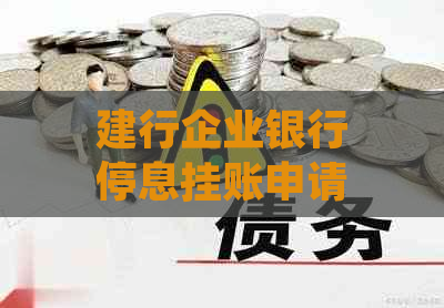 建行企业银行停息挂账申请的流程是什么