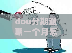 dou分期逾期一个月怎么办