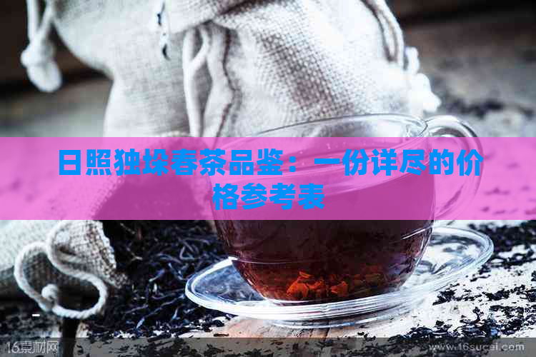 日照独垛春茶品鉴：一份详尽的价格参考表