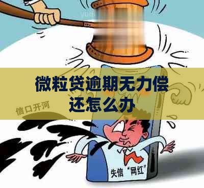 微粒贷逾期无力偿还怎么办