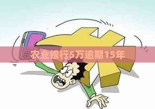 农业银行5万逾期15年