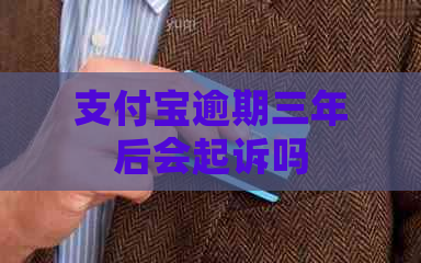 支付宝逾期三年后会起诉吗