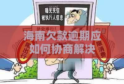 海南欠款逾期应如何协商解决