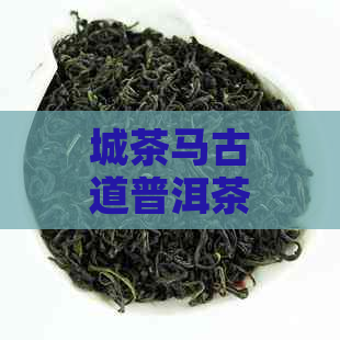 城茶马古道普洱茶饼