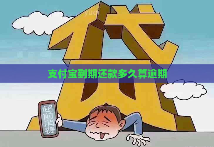 支付宝到期还款多久算逾期