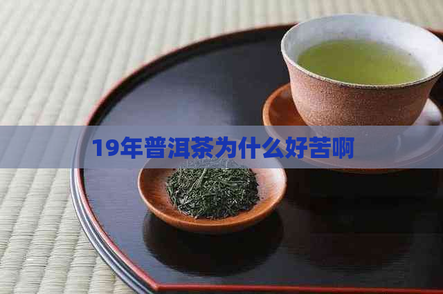 19年普洱茶为什么好苦啊