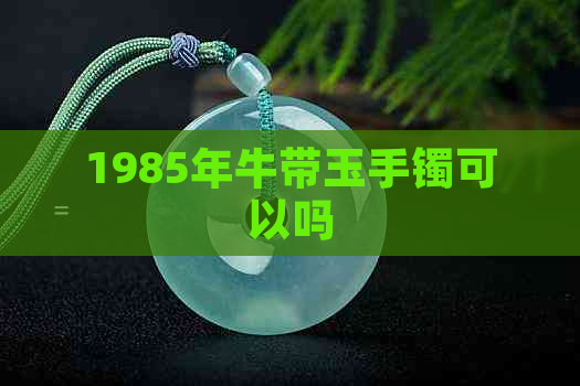 1985年牛带玉手镯可以吗