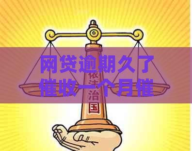 网贷逾期久了一个月催几次如何操作