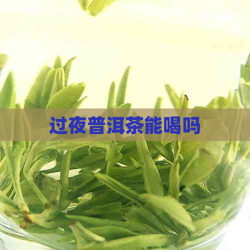 过夜普洱茶能喝吗