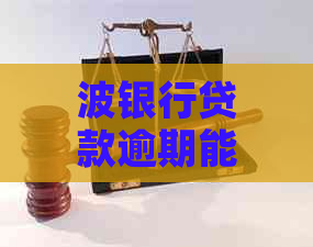 波银行贷款逾期能协商吗需要哪些条件