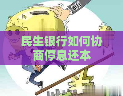 民生银行如何协商停息还本