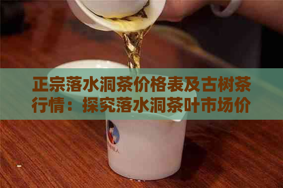 正宗落水洞茶价格表及古树茶行情：探究落水洞茶叶市场价