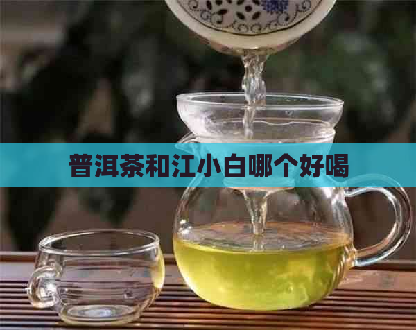 普洱茶和江小白哪个好喝